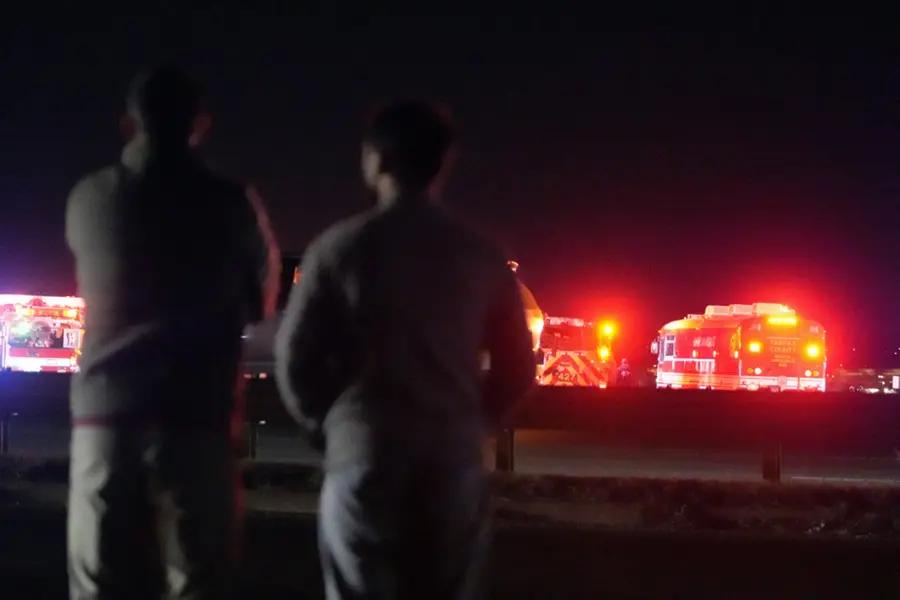 'I saw a big spark...': Eyewitnesses describe passenger jet-helicopter collision in US