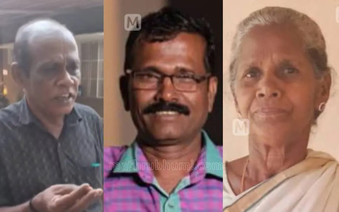 From (L) Accused Chenthamara; Sudhakaran and Lakshmi who were killed on Monday. | Photos: MBI