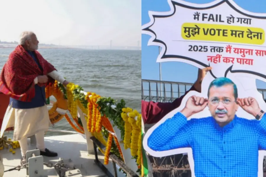 'Can Haryana BJP govt poison the water I drink?' PM Modi hits back at Kejriwal over Yamuna remarks