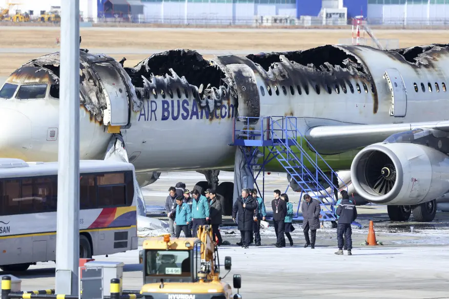 Shocking! Plane catches fire at South Korean airport; all passengers evacuated