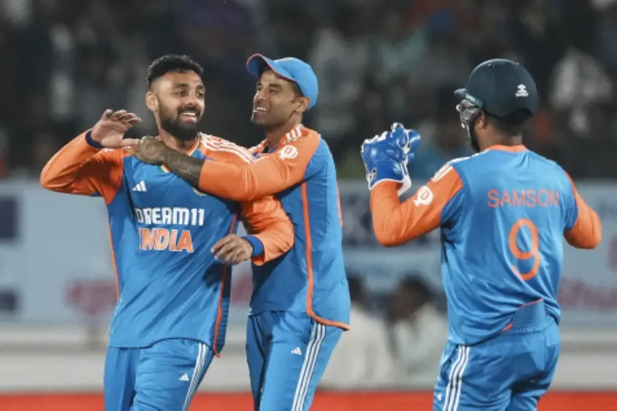 Varun dazzles with a fifer in Rajkot as Shami goes wicketless in comeback match