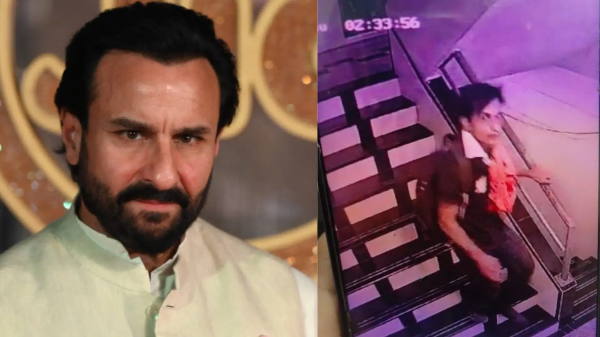 CCTV visuals of Saif Ali Khan's attacker