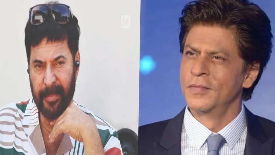 From (L) Mammootty and Shah Rukh Khan | File Photo