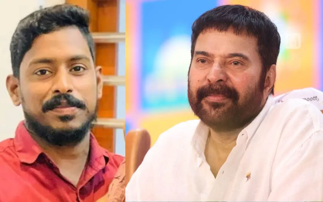From (L) Arjun and Mammootty. | Photo: MBI