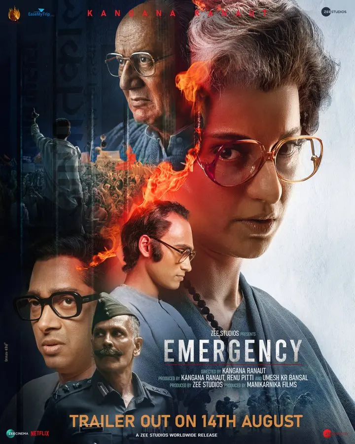 Kangana Ranaut 'Emergency' trailer | Photo: x/kangana ranaut
