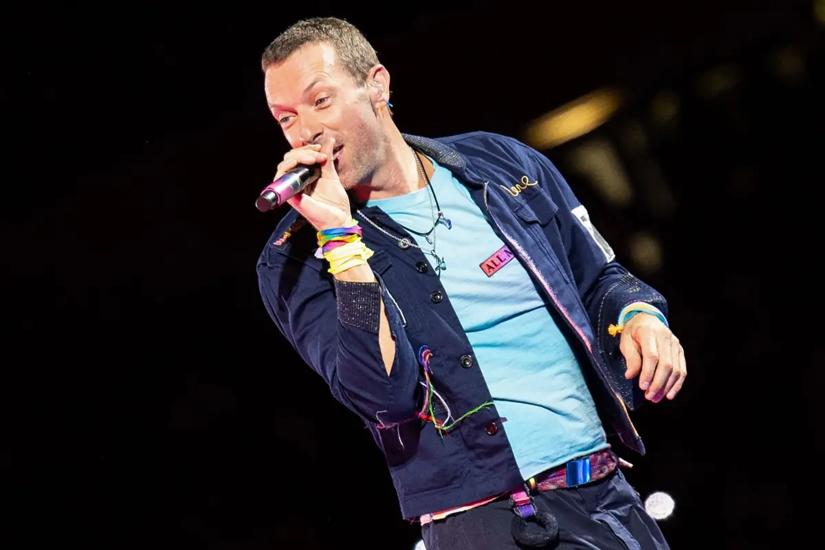 Singer Chris Martin of British rock band Coldplay performs on stage during a concert | Filephoto: AFP