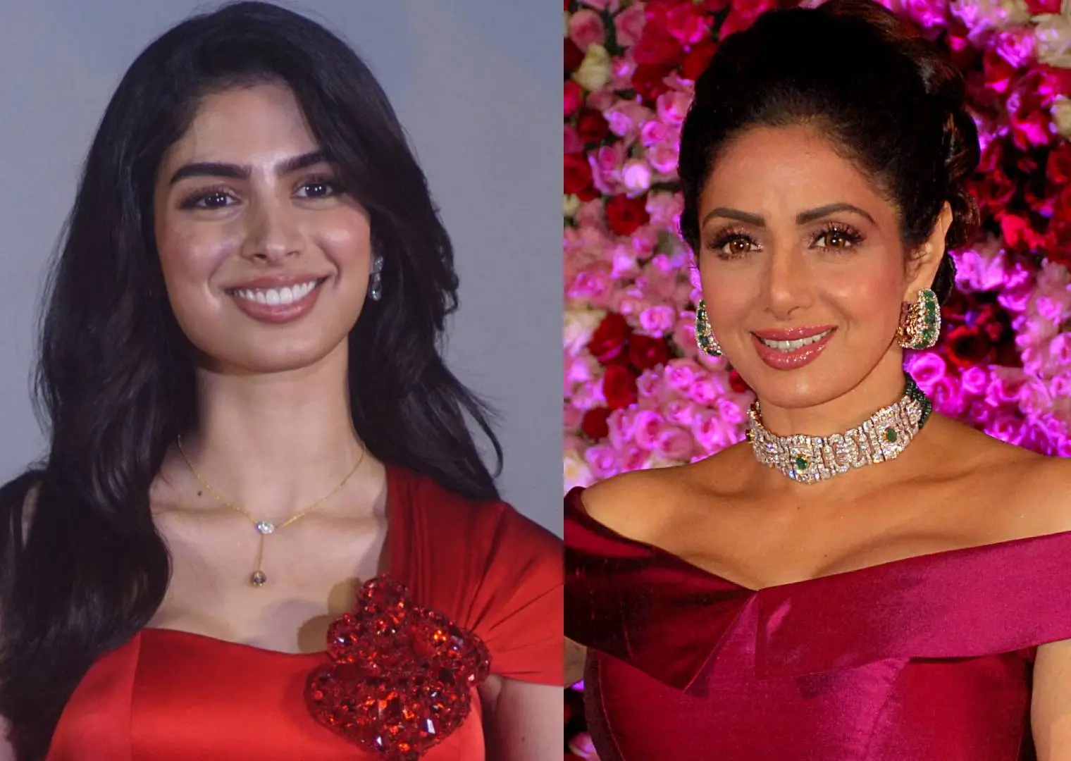 Khushi Kapoor, Sridevi | Photo: Getty Images, AFP