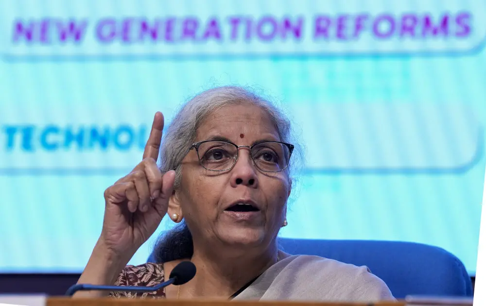 Union Finance Minister Nirmala Sitharaman