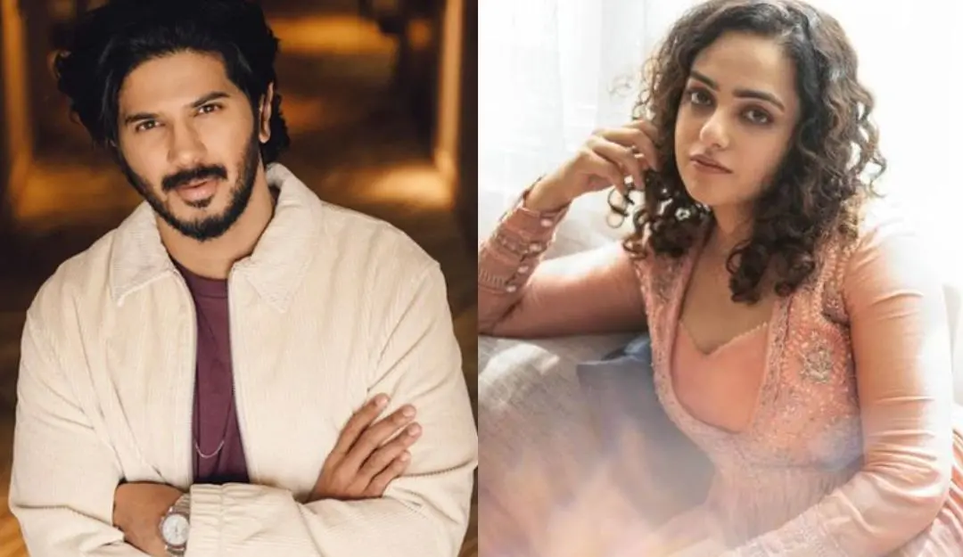 From (L) Dulquer Salmaan and Nithya Menen | Photo: Instagram/Agencies