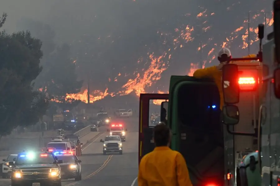 New wildfire erupts near LA, forces 50,000 to evacuate as dangerous winds fuel destruction