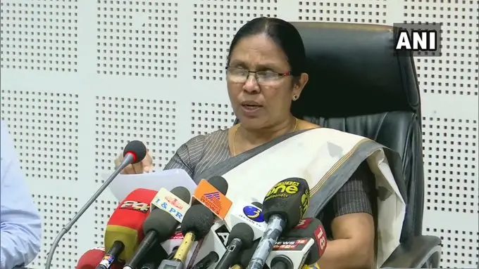 Health Minister KK Shailaja (Photo: ANI)