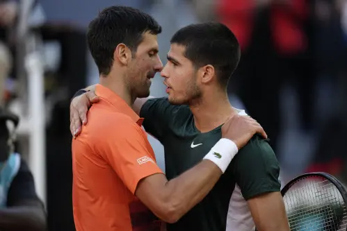Blockbuster clash in the offing as Alcaraz, Djokovic eye Wimbledon final