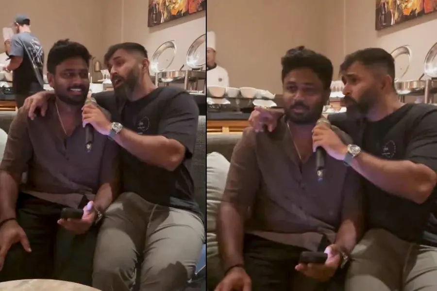 'നടക്കാത്തതായി ഒന്നുമില്ല, ഞാന് പാടി'; സഞ്ജുവിന്റെ ഗാനം,ബോളിവുഡ് 'സ്വപ്നം', സൂര്യകുമാറിന്റെ മറുപടി