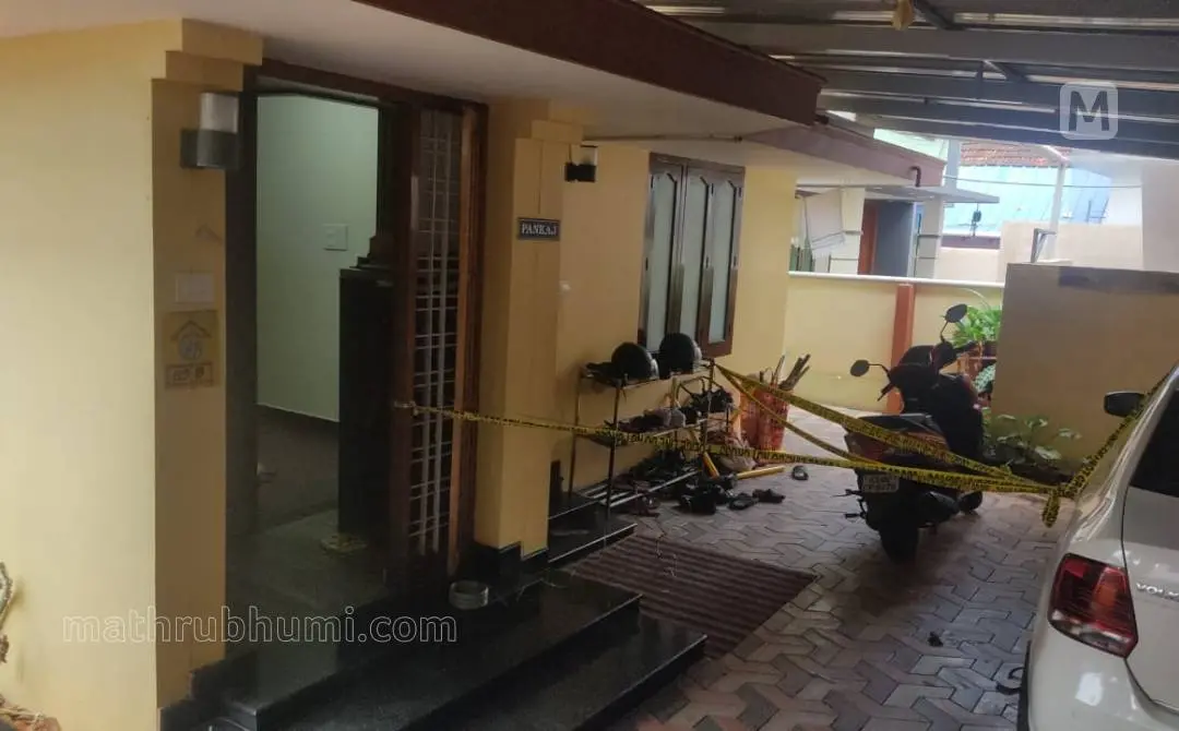 The Vanchiyoor residence where the shooting incident took place