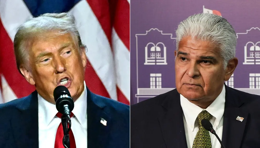 US President Donald Trump, Panama President Jose Raul Mulino (Photo: AFP)
