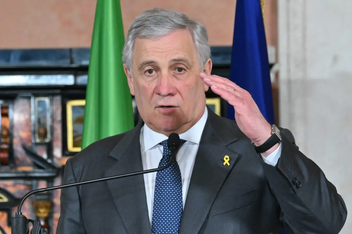 Italy's Foreign Minister Antonio Tajani | Photo: AFP