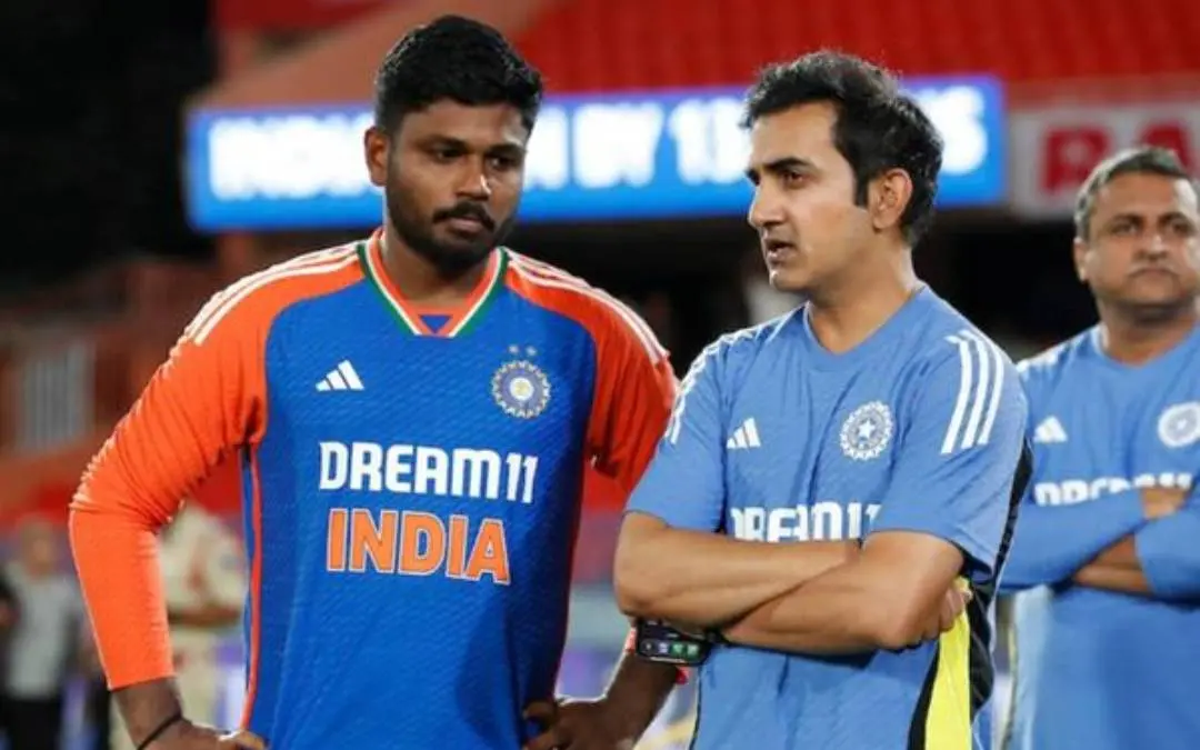 സഞ്ജു സാംസണും ഗൗതം ഗംഭീറും | BCCI