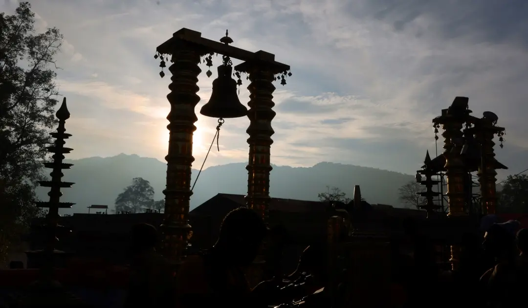 An early morning view from Sabarimala 'Sannidhanam' | Photo: Sreekesh S