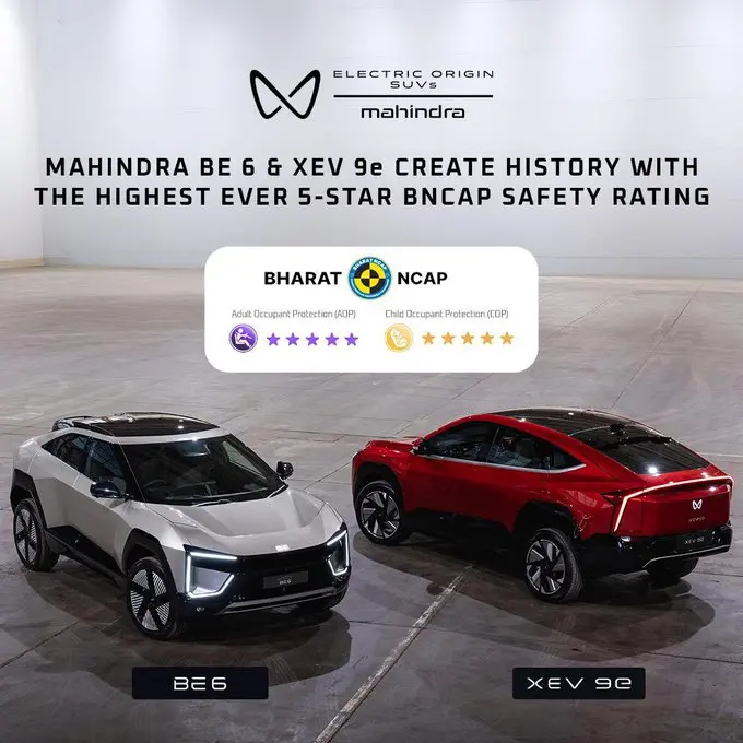 Mahindra electric SUVs