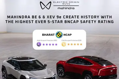 Proudest of them for this feature: Anand Mahindra reacts to praise for safety in BE 6 and XEV 9e