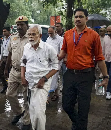 PFI former chairman E Abubacker being produced at Patiala Court after a nationwide raid spearheaded by the National Investigation Agency (NIA), in New Delhi. | File image: PTI