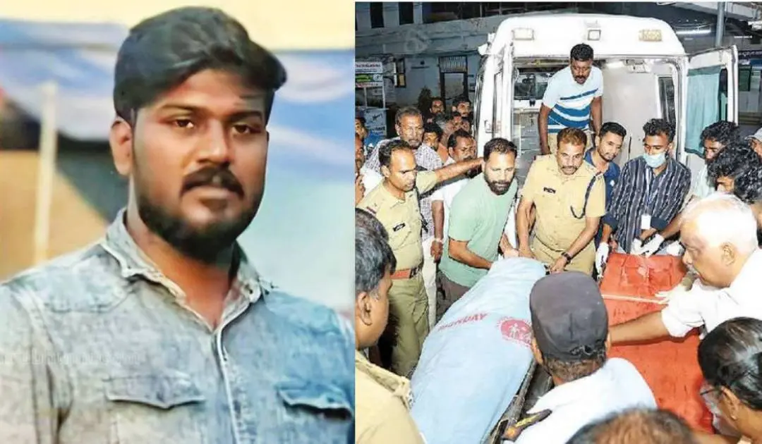 The accused Rithu Jayan, Mortal remains of victims being shifted to mortuary