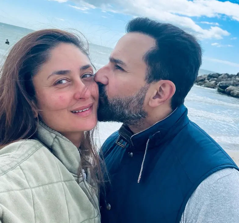 Kareena Kapoor with Saif Ali Khan | Photo: Instagram