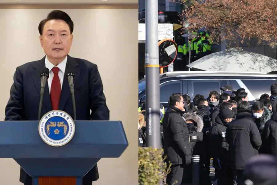President Yoon Suk Yeol detained over martial law amid escalating tensions in South Korea