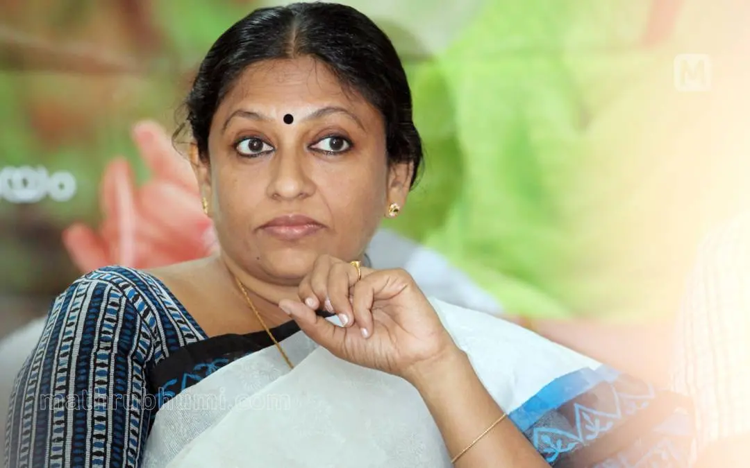 KR Meera | Photo: Mathrubhumi
