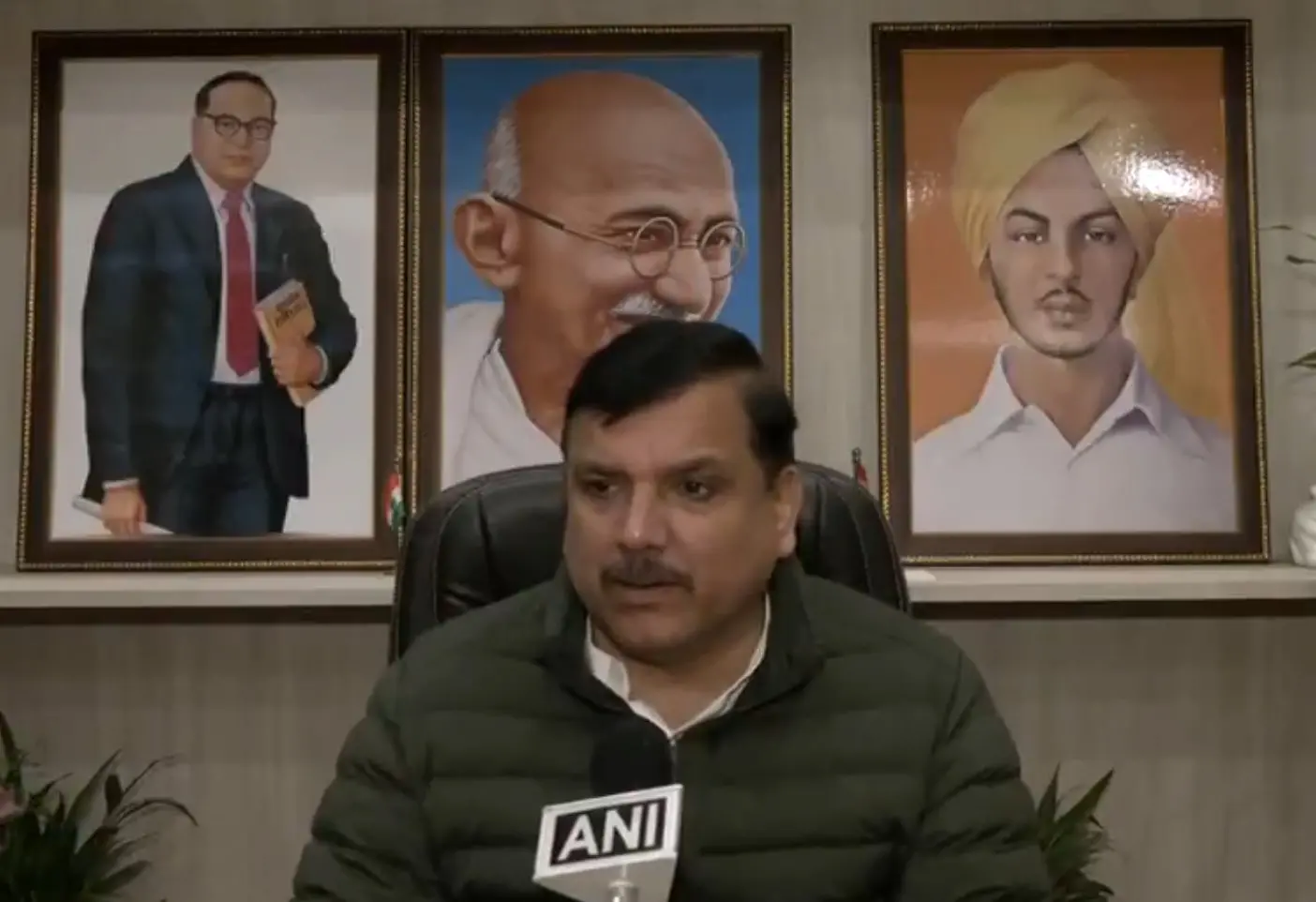 Sanjay Singh | Photo: Screengrab of X / ANI