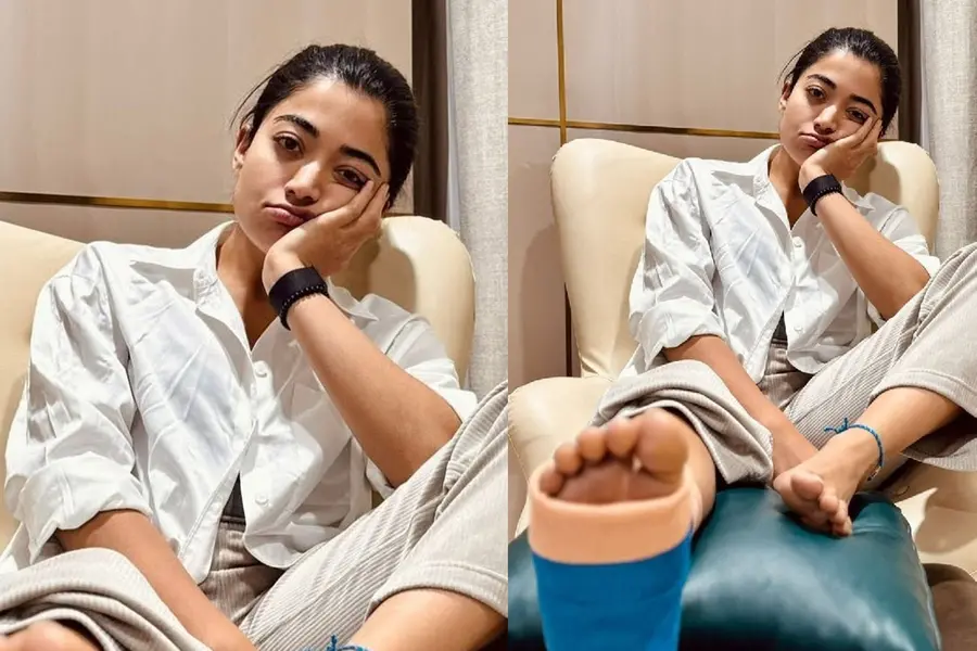 'Injured myself in my sacred gym shrine... I'll be back soon,' says Rashmika Mandanna