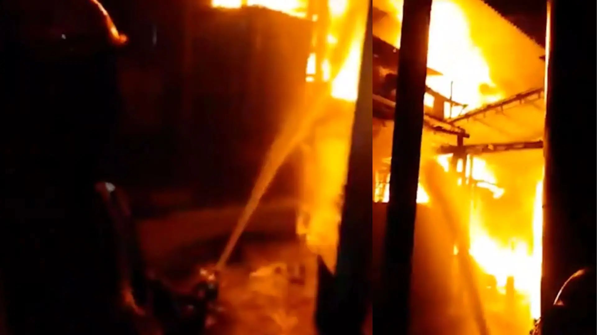 Massive fire at chemical factory in Greater Noida | Photo: IANS