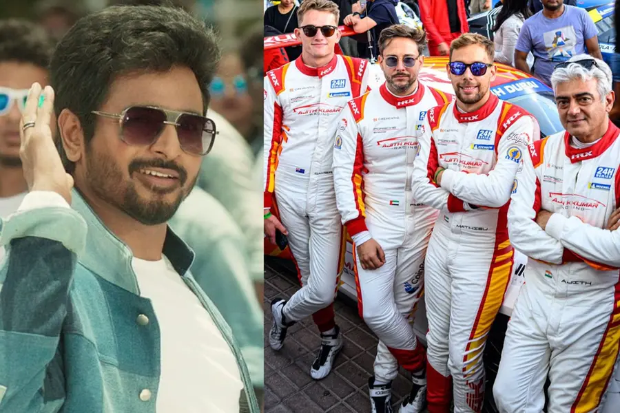 'May you achieve immense success': Sivakarthikeyan cheers for Ajith's 24H Dubai debut