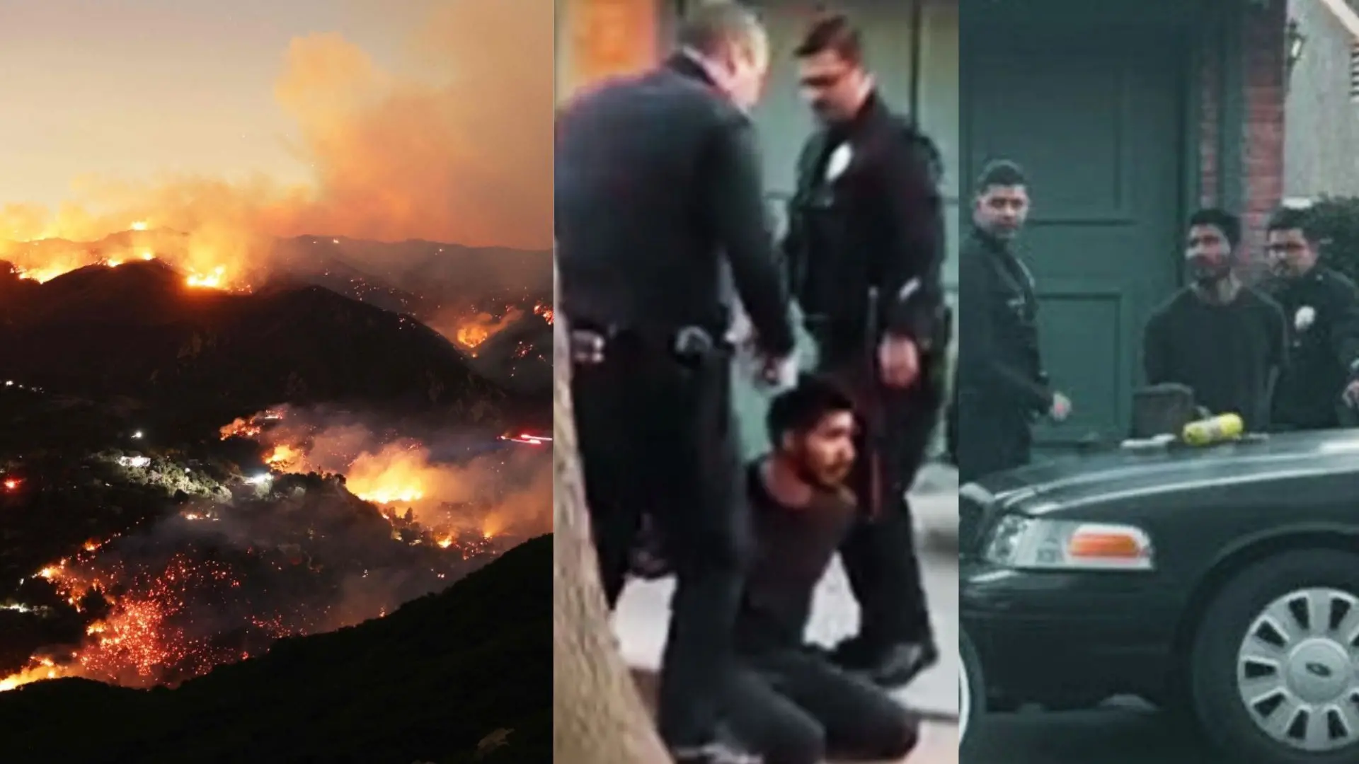 California wildfire, the Kenneth fire arson suspect | Photos: AFP, Screengrab (X)