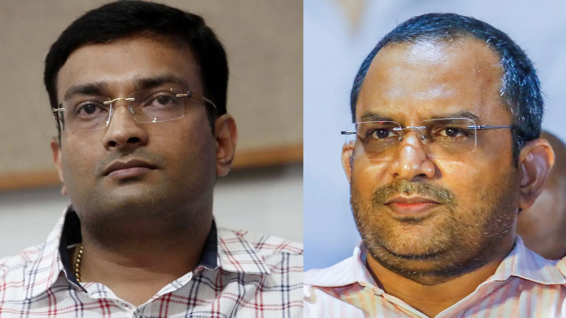 IAS officers N Prasanth, K Gopalakrishnan