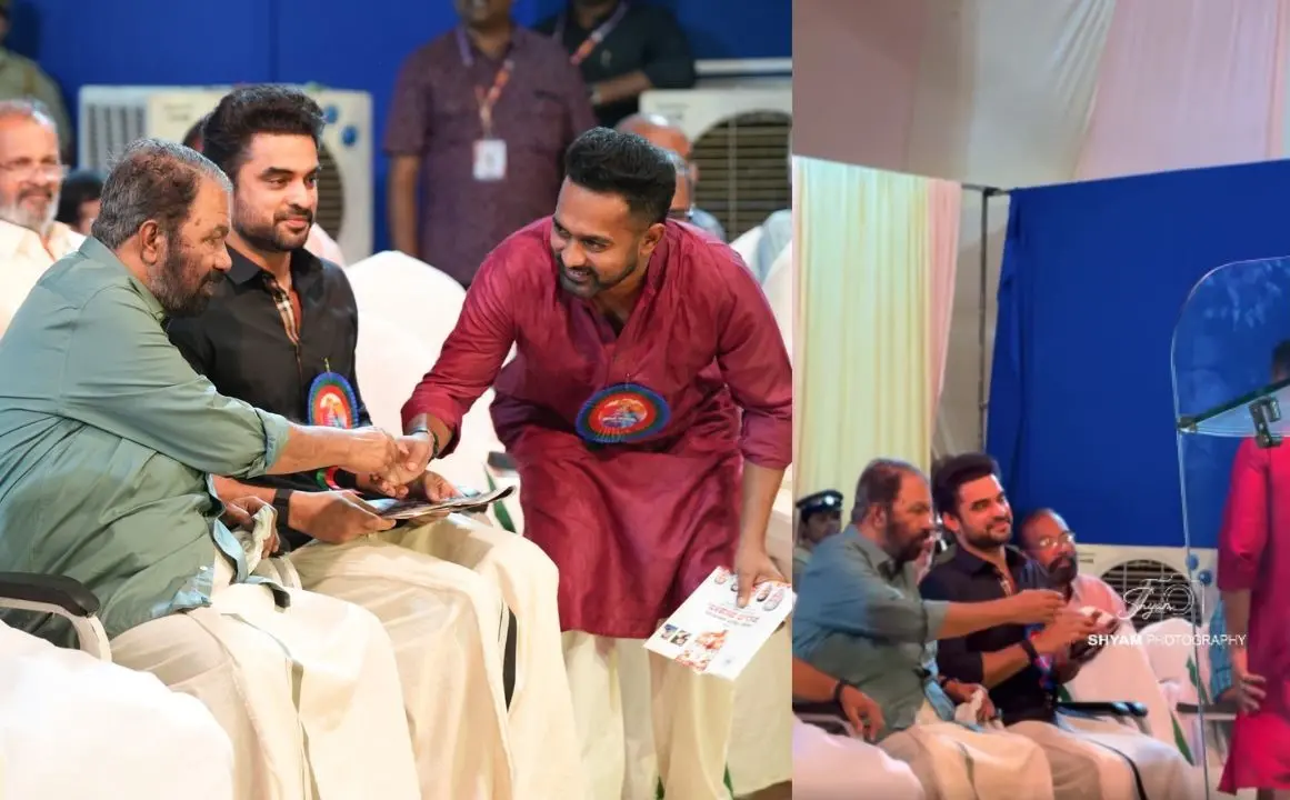 V Sivankutty, Tovino Thomas, Asif Ali | Photo: @comvsivankutty facebook page