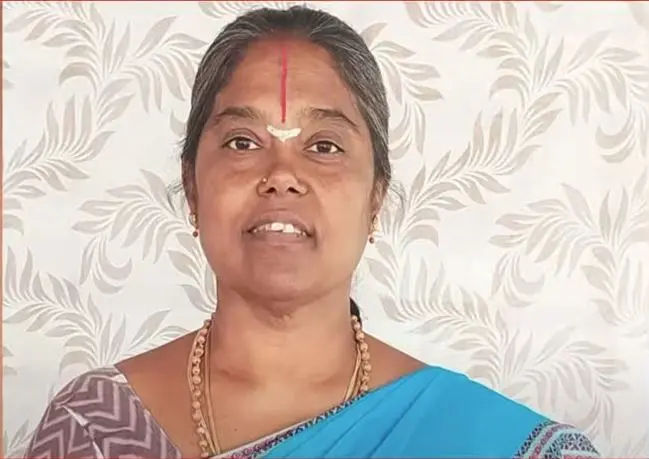 Nirmala | Image courtesy: Screengrab of Mathrubhumi news