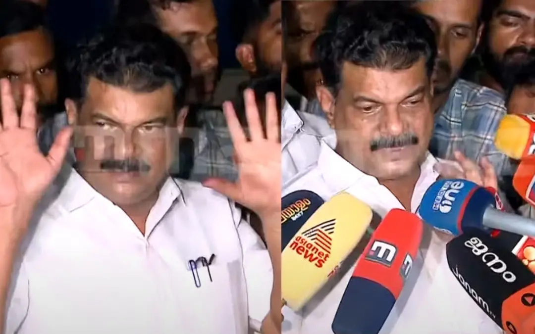 PV Anvar | Photo: Screen grab/ Mathrubhumi News