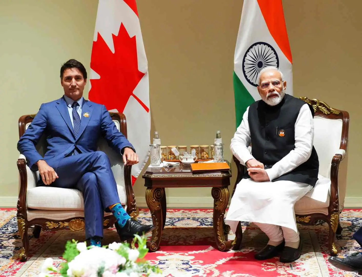 Canadian Prime Minister Justin Trudeau and Indian Prime Minister Narendra Modi | Photo: Sean Kilpatrick/ The Canadian Press via AP