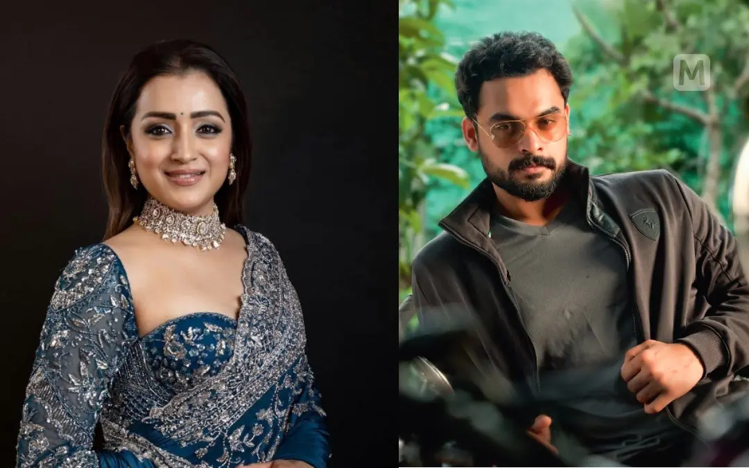 Trisha Krishnan, Tovino Thomas | Photo: Facebook, Mathrubhumi