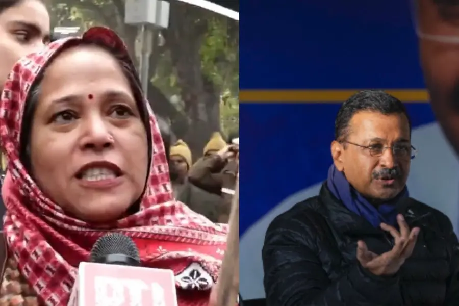 Punjab women protest in Delhi, accuse AAP of breaking Rs 1000 monthly ...