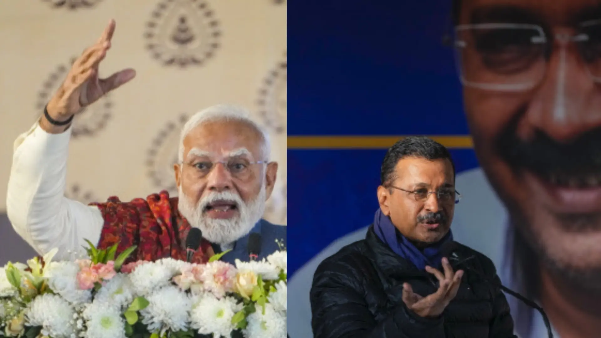 PM Narendra Modi and AAP National Convener Arvind Kejriwal. | Photo: PTI
