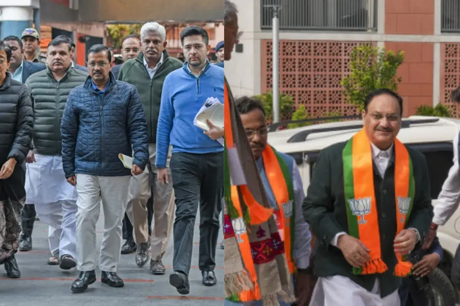 BJP accuses AAP of blocking central schemes for farmers; Kejriwal ...