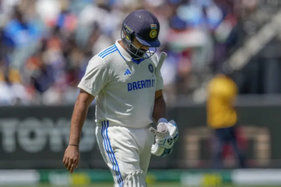 Rohit's bat remains silent, records lowest Test batting average by any visiting captain in Australia