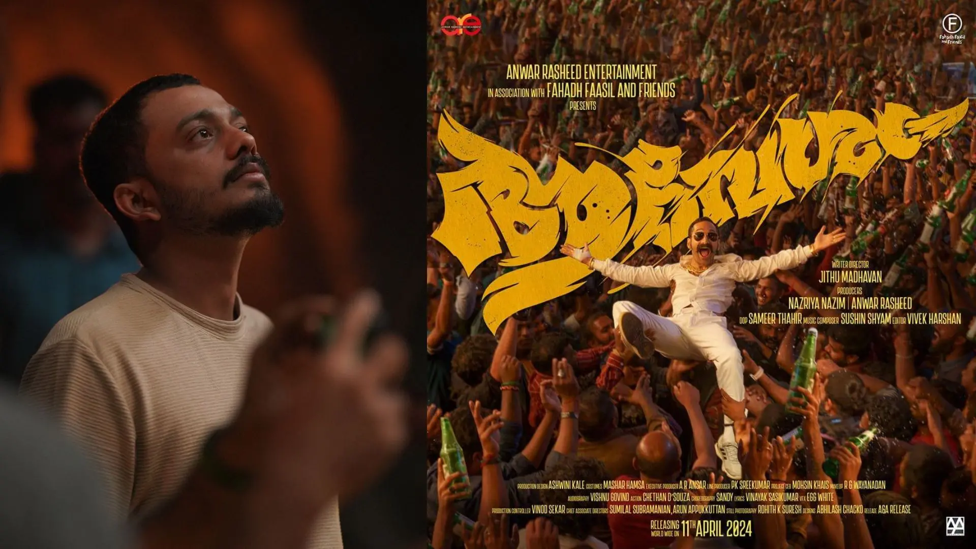 Chidambaram, poster of 'Aavesham' | Photos: Archives