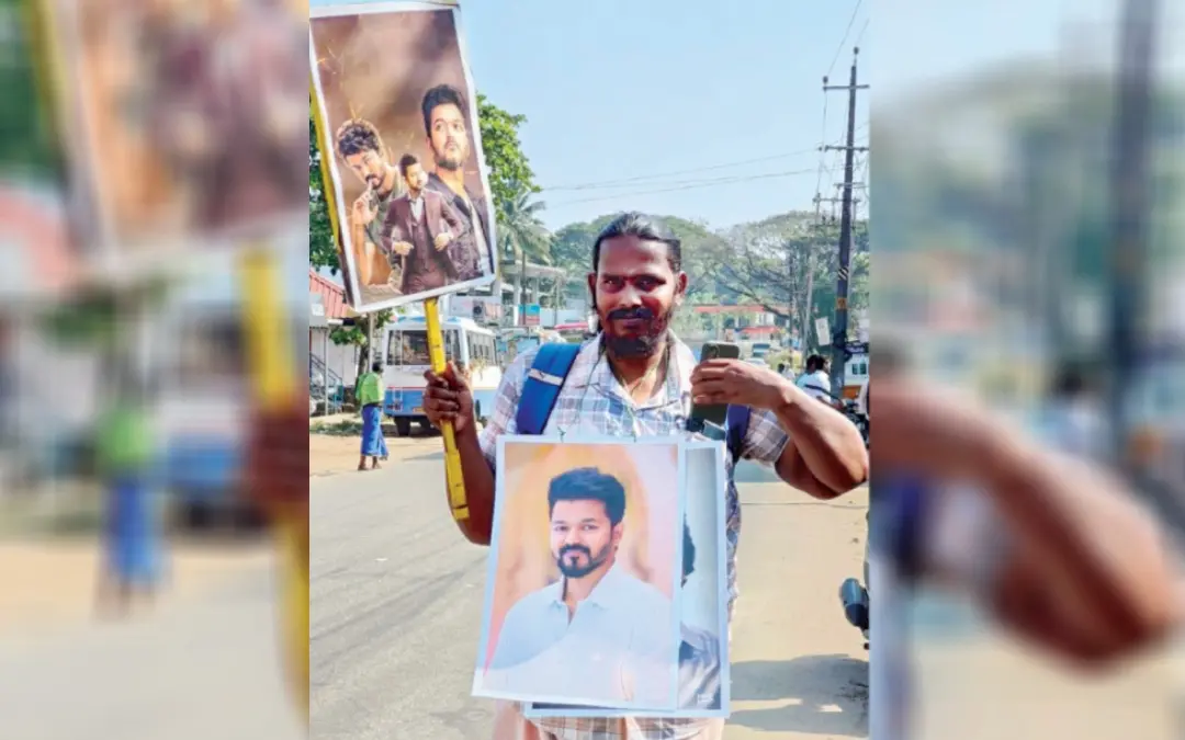 Unnikannan, who started from Mangalam Dam to meet Tamil superstar Thalapathy Vijay