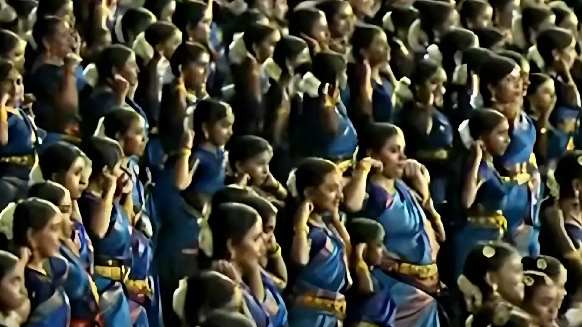 A glimpse of the dance event held at Kaloor Stadium