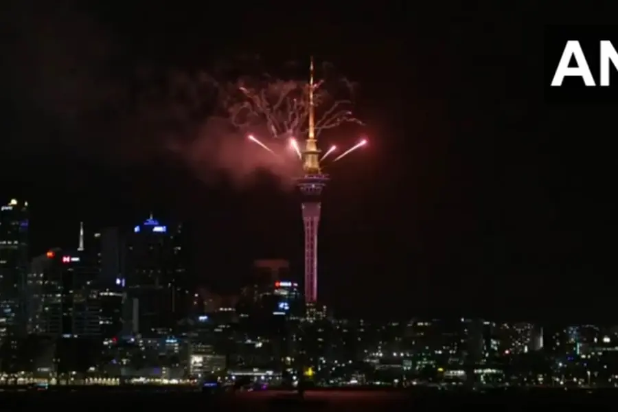 New Zealand welcomes New Year 2025 with spectacular fireworks display at Sky Tower | WATCH