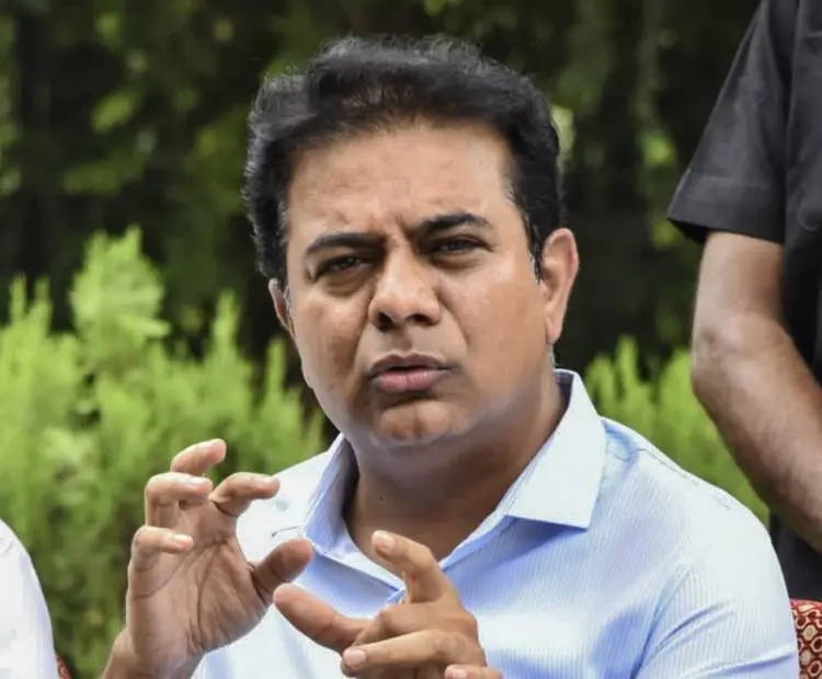 K T Rama Rao | Photo: PTI