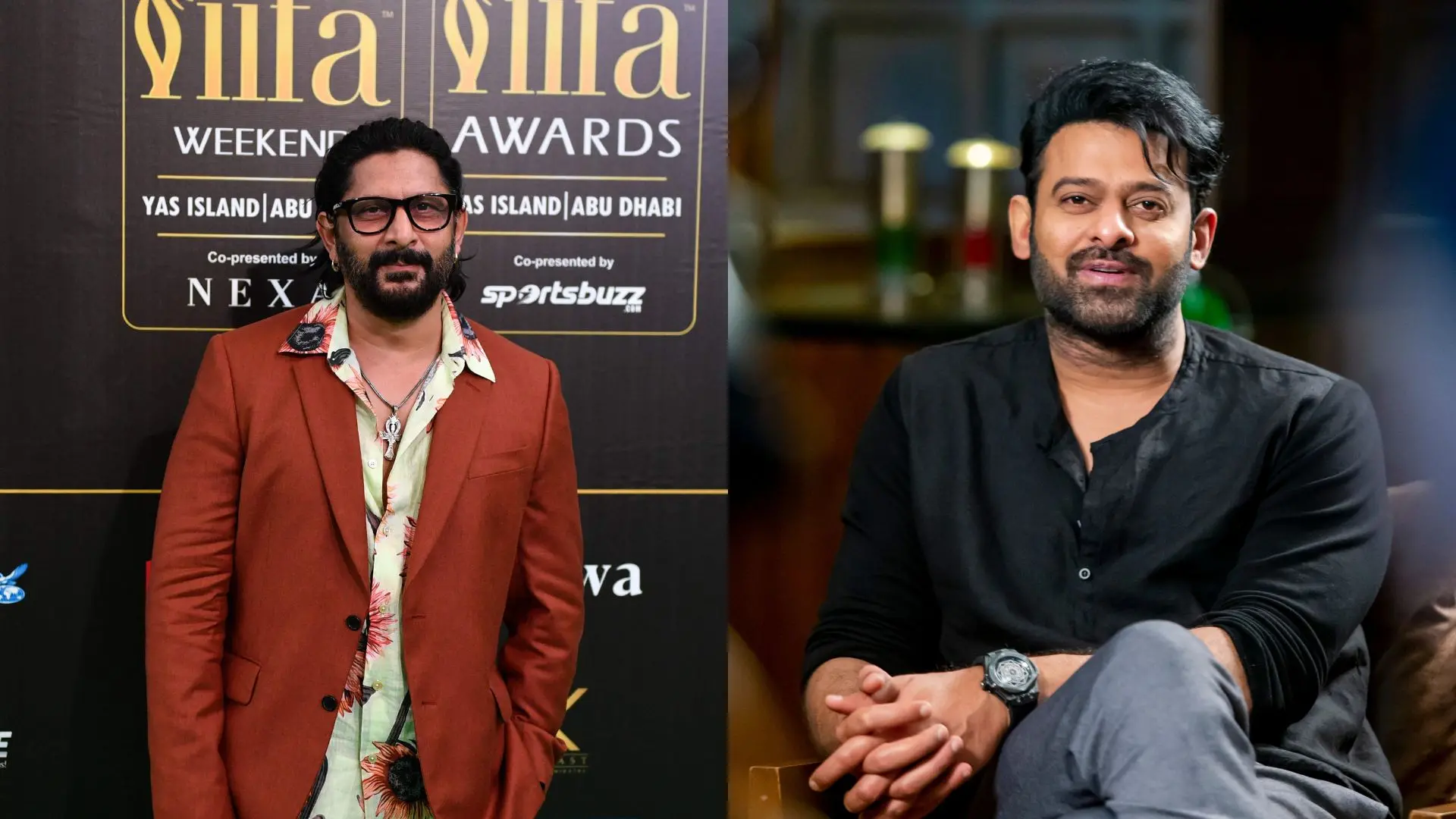 Arshad Warsi , Prabhas | Photo: AFP